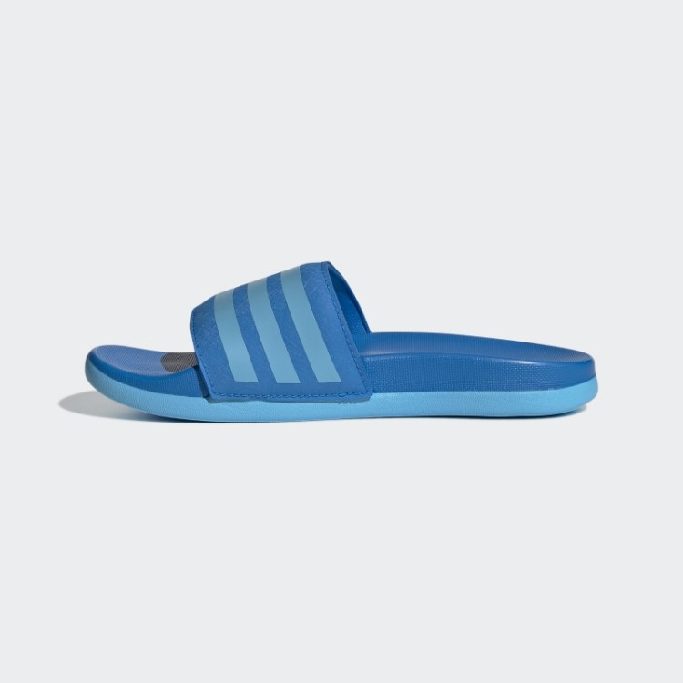 Chinelos De Conforto Adilette Blue Rush Adidas