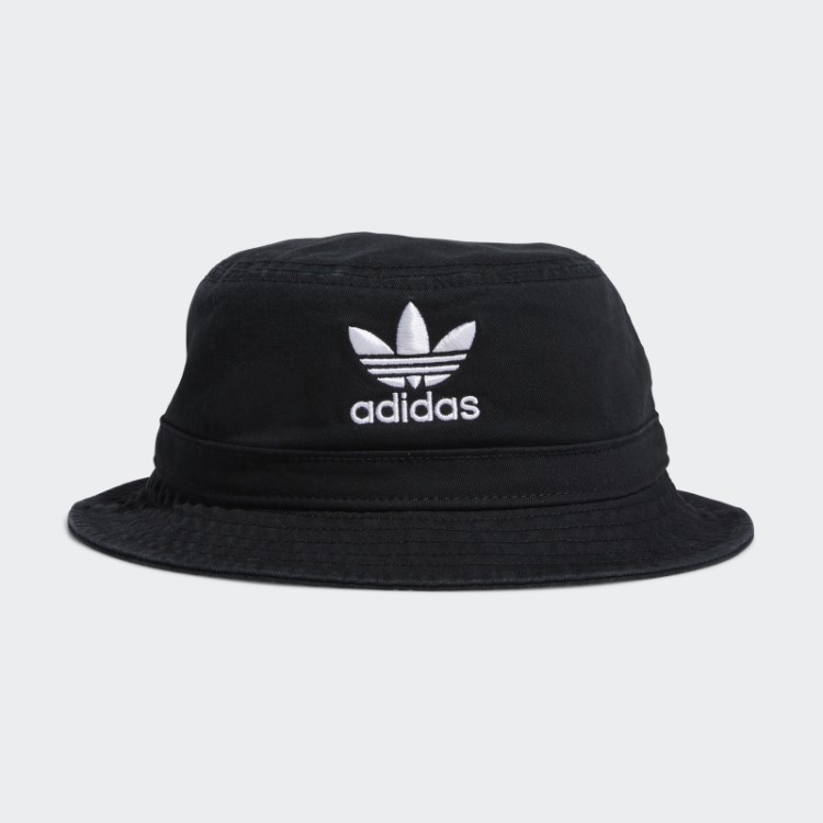 Chapéu Balde Lavado Adidas Preto