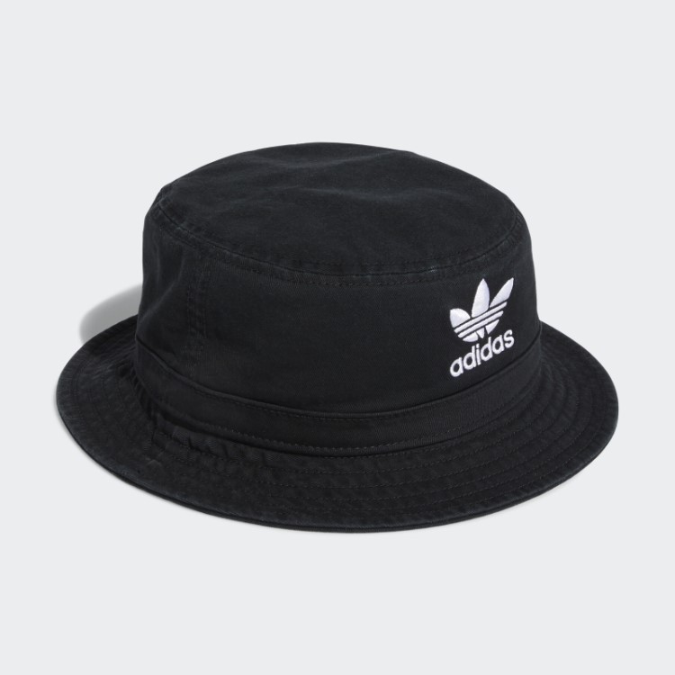 Chapéu Balde Lavado Adidas Preto