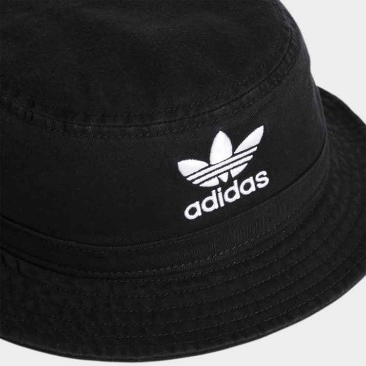 Chapéu Balde Lavado Adidas Preto