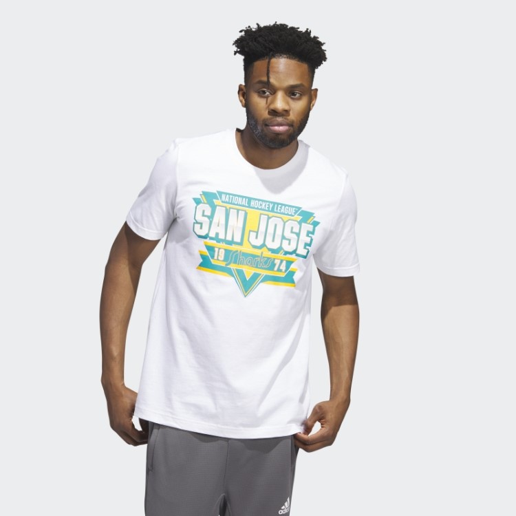 Camiseta Tubarões Playmaker Branca Adidas