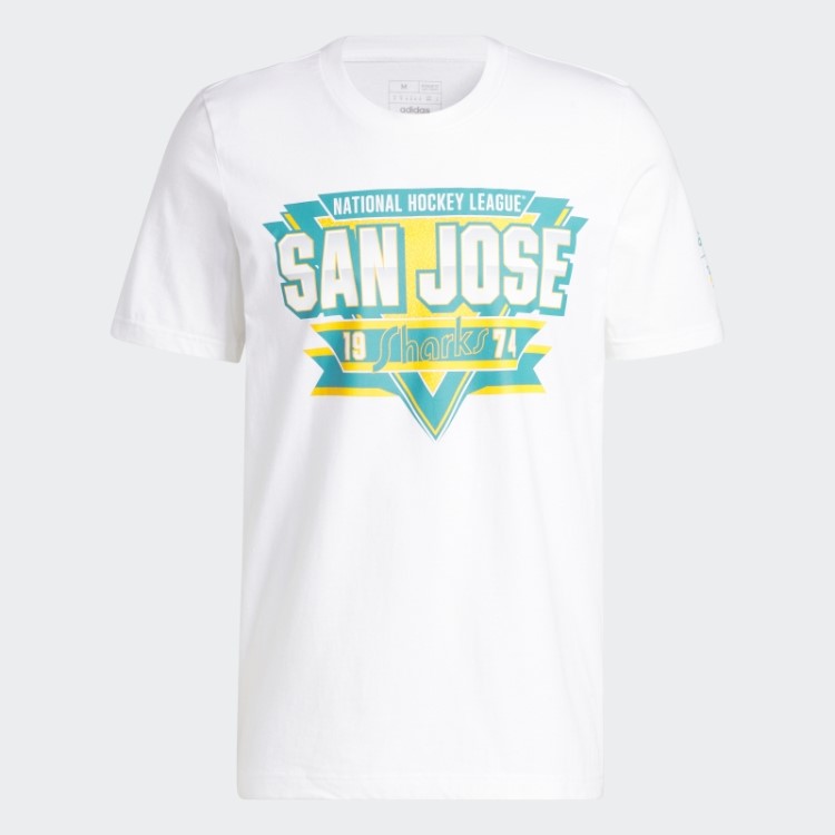 Camiseta Tubarões Playmaker Branca Adidas