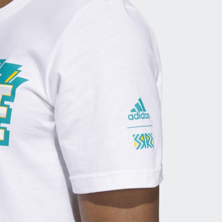 Camiseta Tubarões Playmaker Branca Adidas