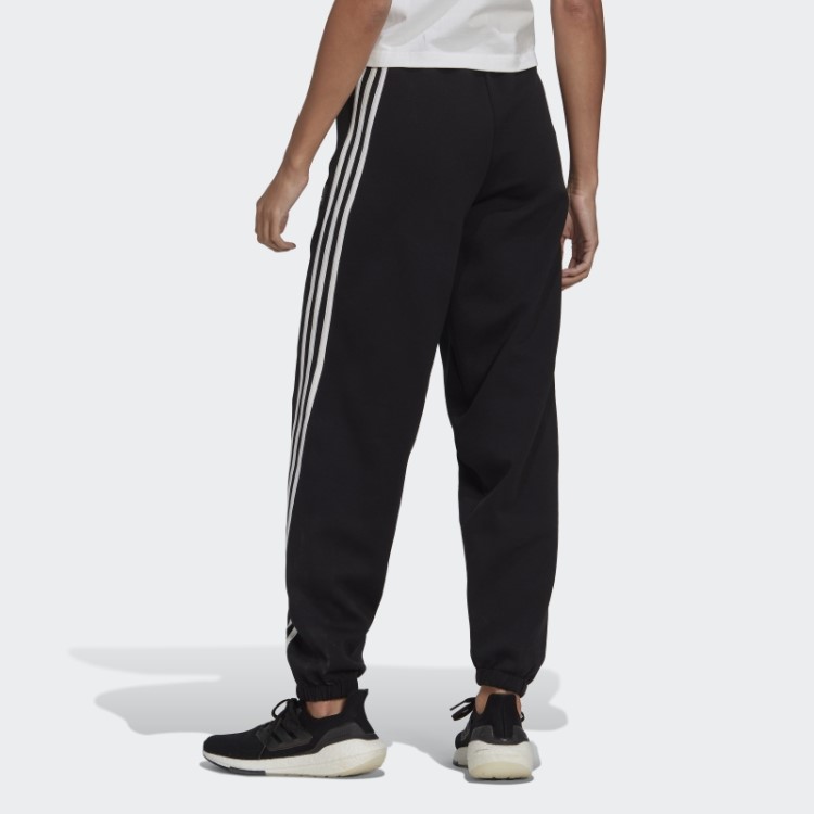 Calça Preta Com As Três Listras Adidas Future Icons