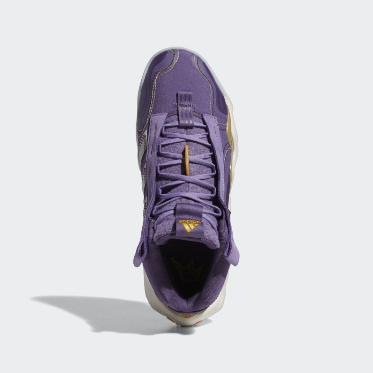 Tech Purple Exhibition B Candace Parker Mid Basketball Tênis Adidas
