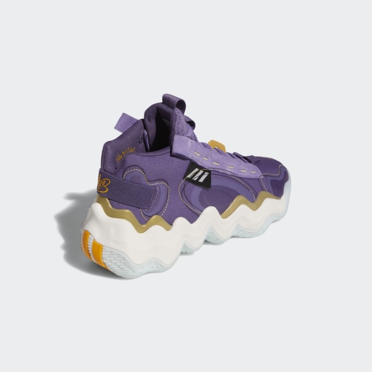 Tech Purple Exhibition B Candace Parker Mid Basketball Tênis Adidas
