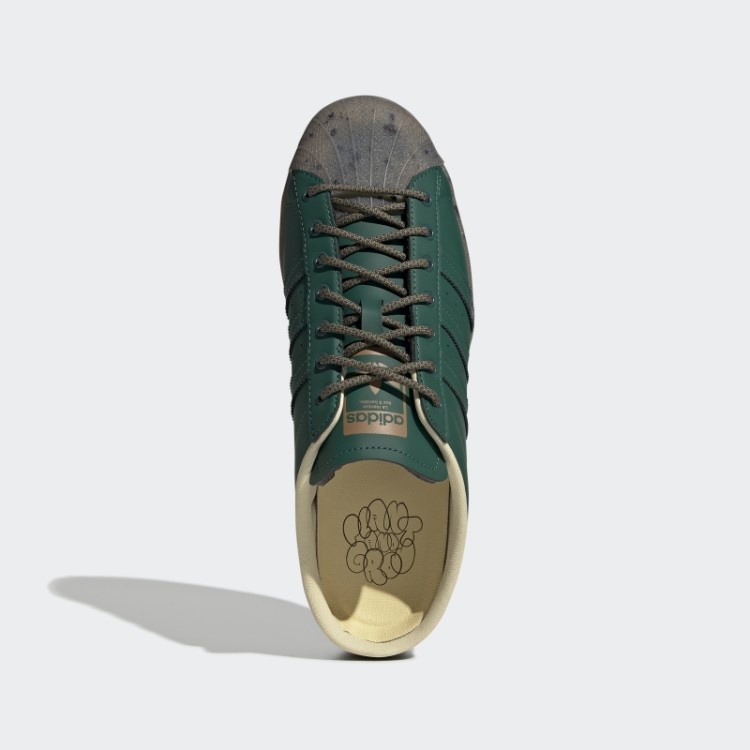 Adidas Superstar Verde Planta E Cultiva Mulas