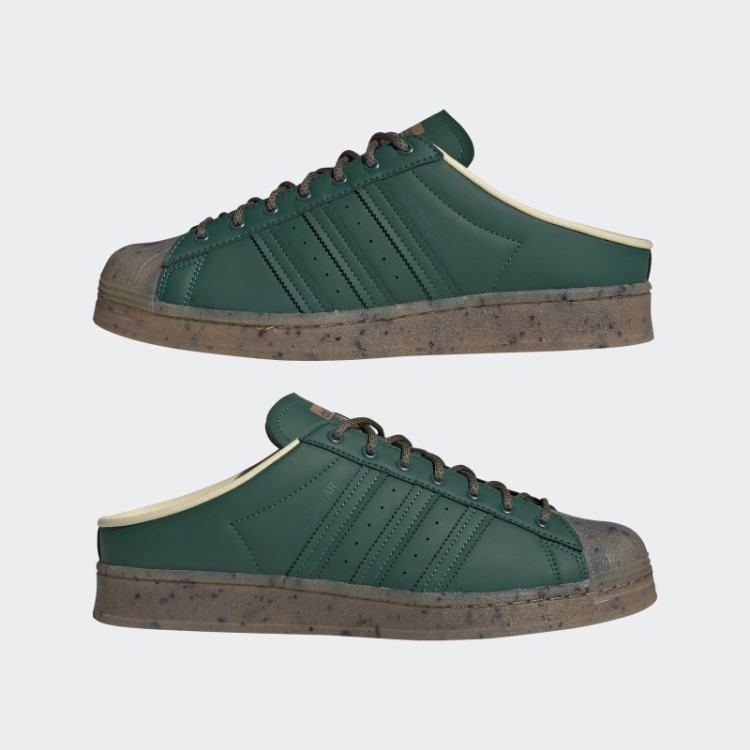 Adidas Superstar Verde Planta E Cultiva Mulas