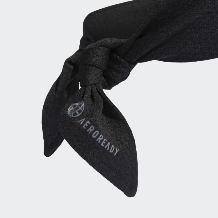 Faixa De Gravata De Tênis Adidas Aeroready Preta