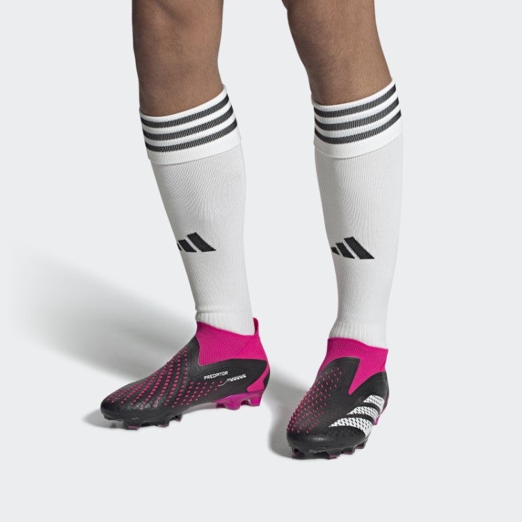 Predador Precisão + Chuteiras De Futebol De Grama Artificial Preto Adidas