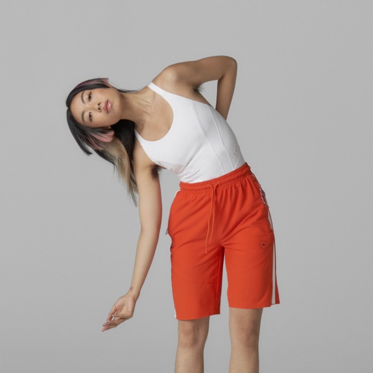 Top Branco Adidas By Stella Mccartney Truepurpose Top Fashion