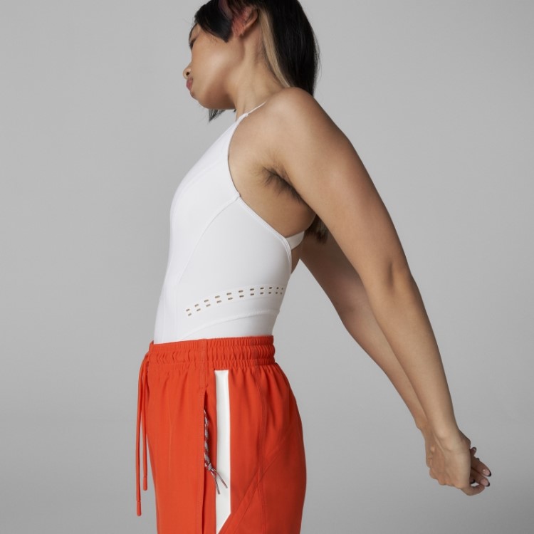 Top Branco Adidas By Stella Mccartney Truepurpose Top Fashion