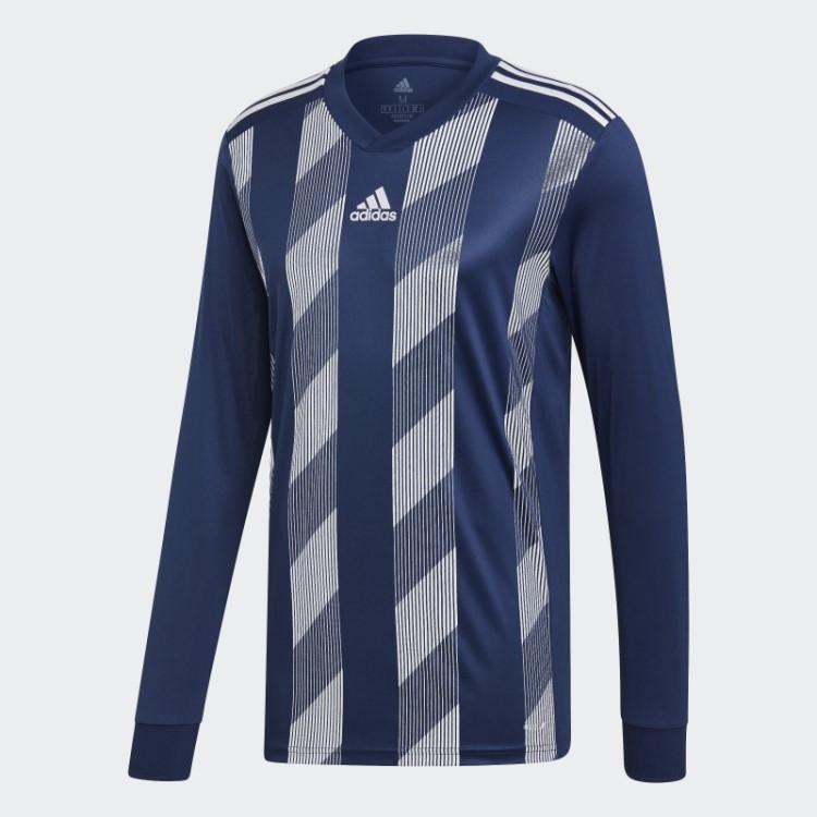 Camisa Listrada 19 Adidas Azul Escuro