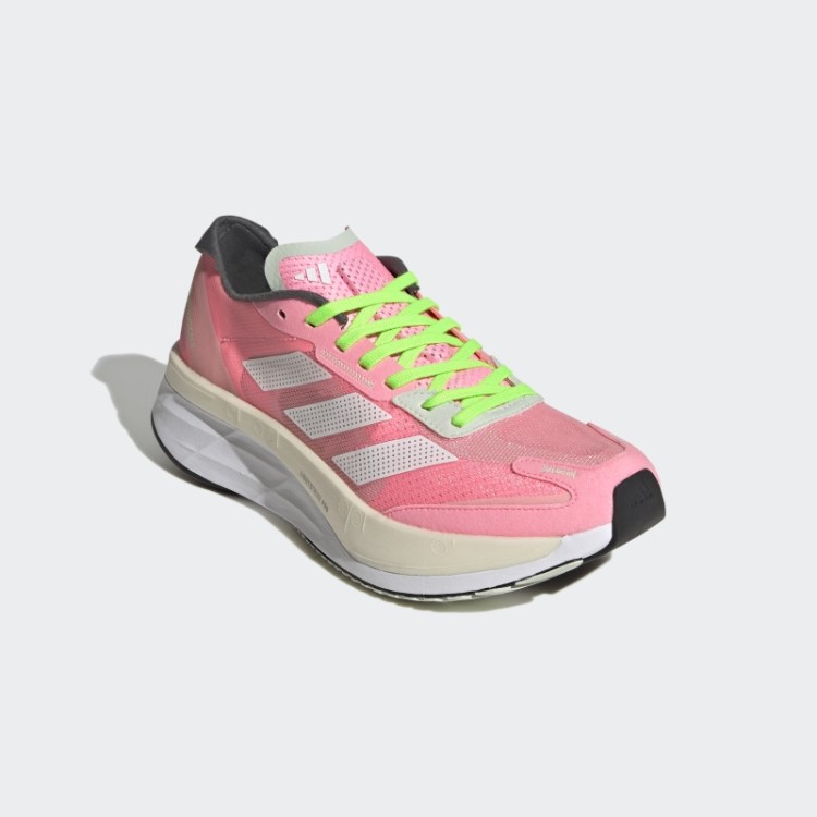 Tênis Adidas Beam Rosa Adizero Boston 11