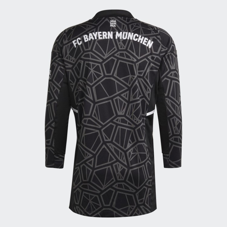 Camisa De Goleiro Do Fc Bayern 22/23 Preta Adidas