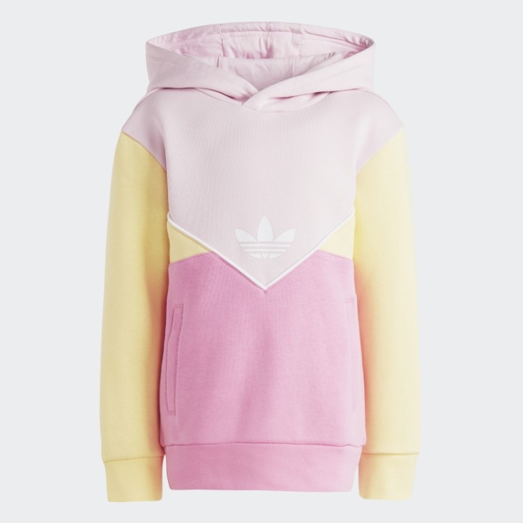 Conjunto De Moletom Rosa Adicolor Adidas