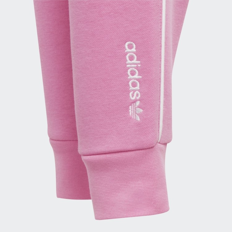 Conjunto De Moletom Rosa Adicolor Adidas
