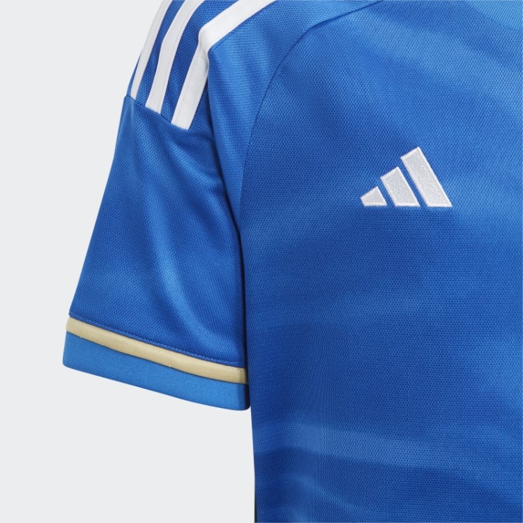 Camisa Azul Adidas Italia 23