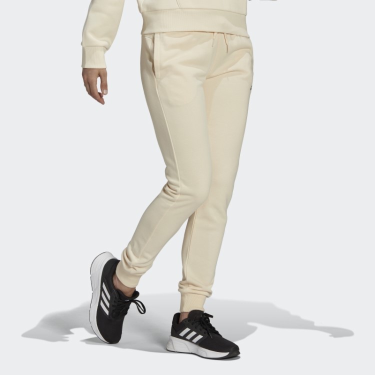 Calça Ecru Tint Essentials French Terry Logo Adidas