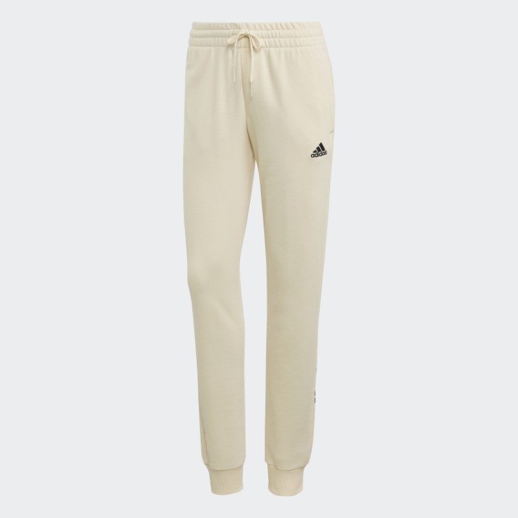 Calça Ecru Tint Essentials French Terry Logo Adidas