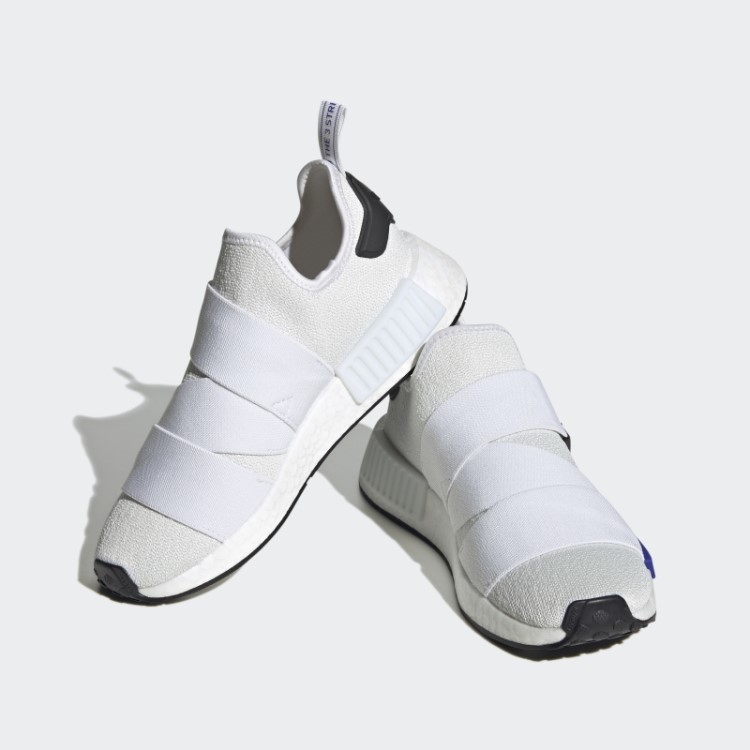 Tênis Branco Nmd-r1 Com Tiras Adidas