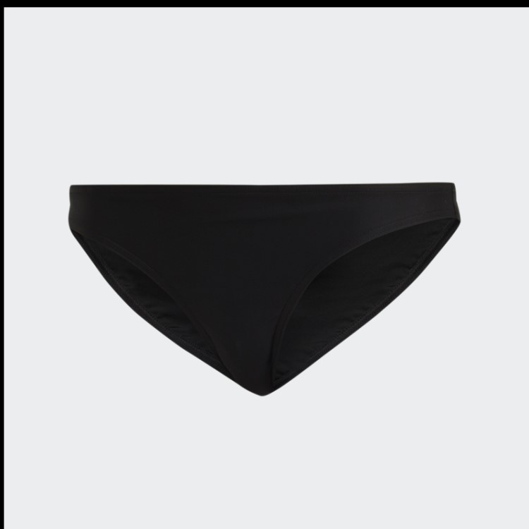 Cueca De Biquíni Esportivo Adidas Preto