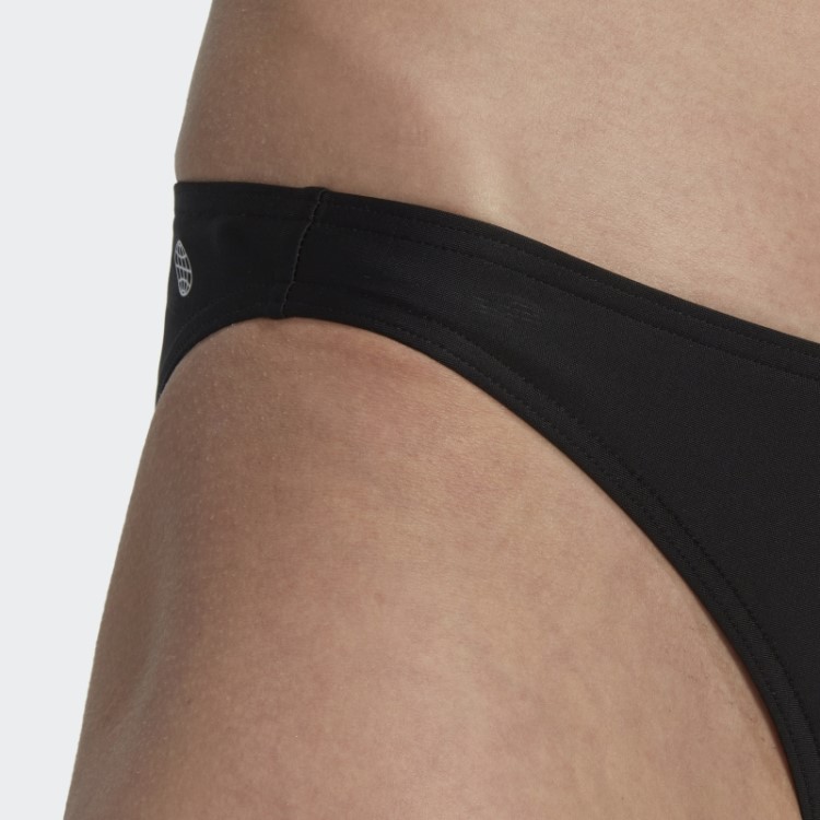 Cueca De Biquíni Esportivo Adidas Preto