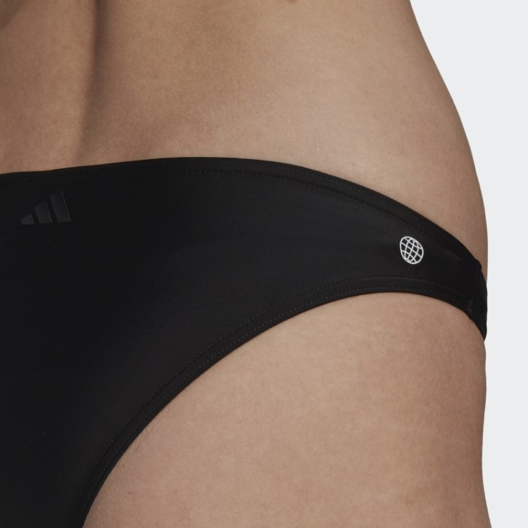 Cueca De Biquíni Esportivo Adidas Preto