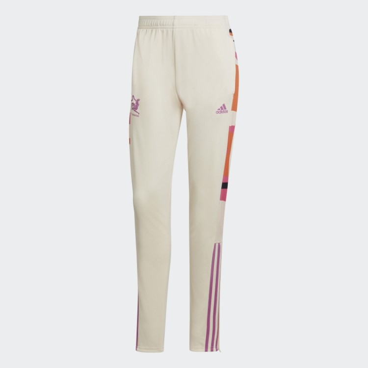 Calça De Trilha Ecru Matiz Adidas Tiro X Thebe Magugu Quente