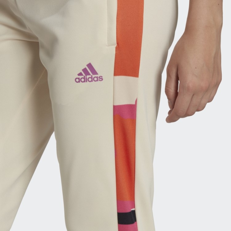 Calça De Trilha Ecru Matiz Adidas Tiro X Thebe Magugu Quente