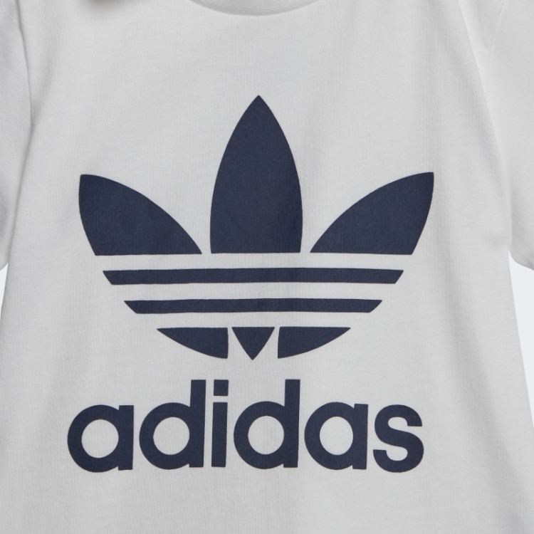 Conjunto De Camiseta Adidas Night Indigo Trefoil