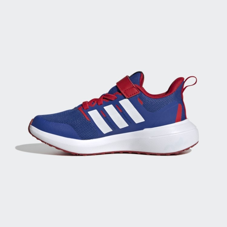 Adidas X Marvel Fortarun Spider-man 2.0 Cloudfoam Tênis Top De Renda Azul Royal Quente