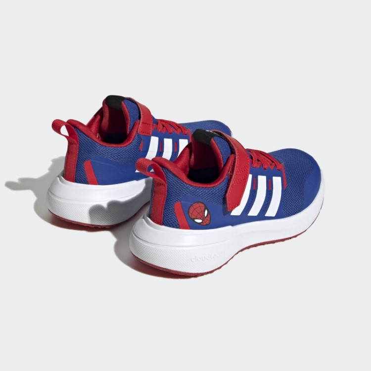Adidas X Marvel Fortarun 2.0 Homem-aranha Cloudfoam Sapatos Azul Royal