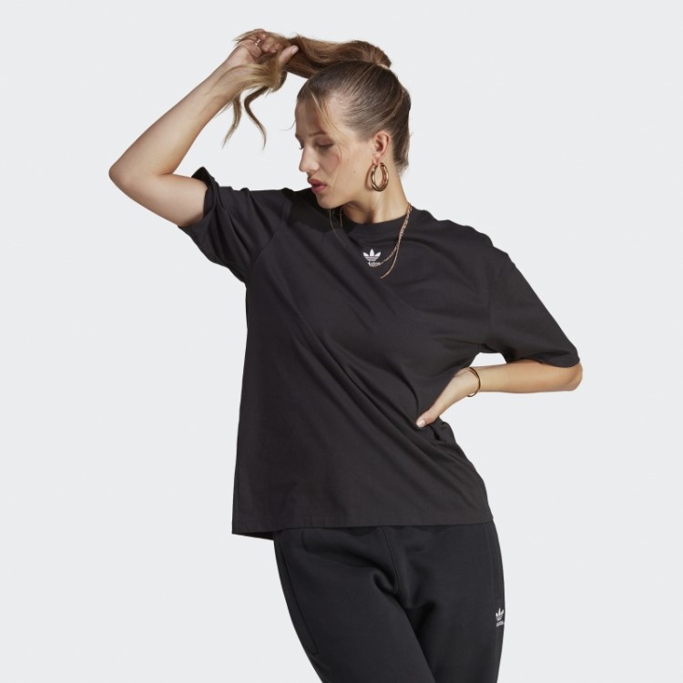 Camiseta Adicolor Essentials Preta Adidas