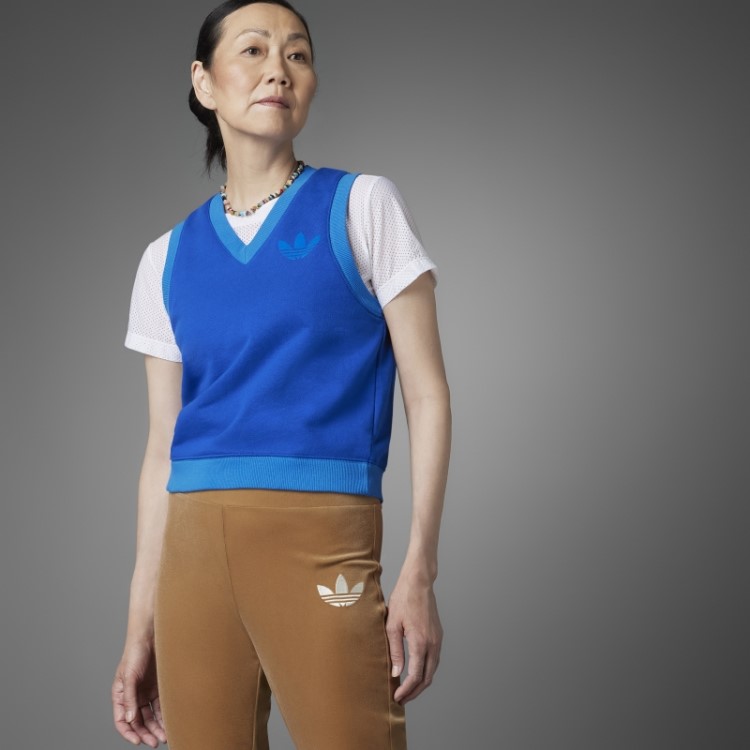 Colete Adidas Adicolor Heritage Now Suéter Royal