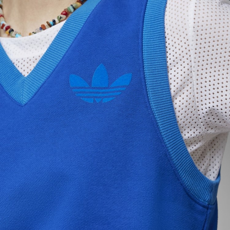 Colete Adidas Adicolor Heritage Now Suéter Royal