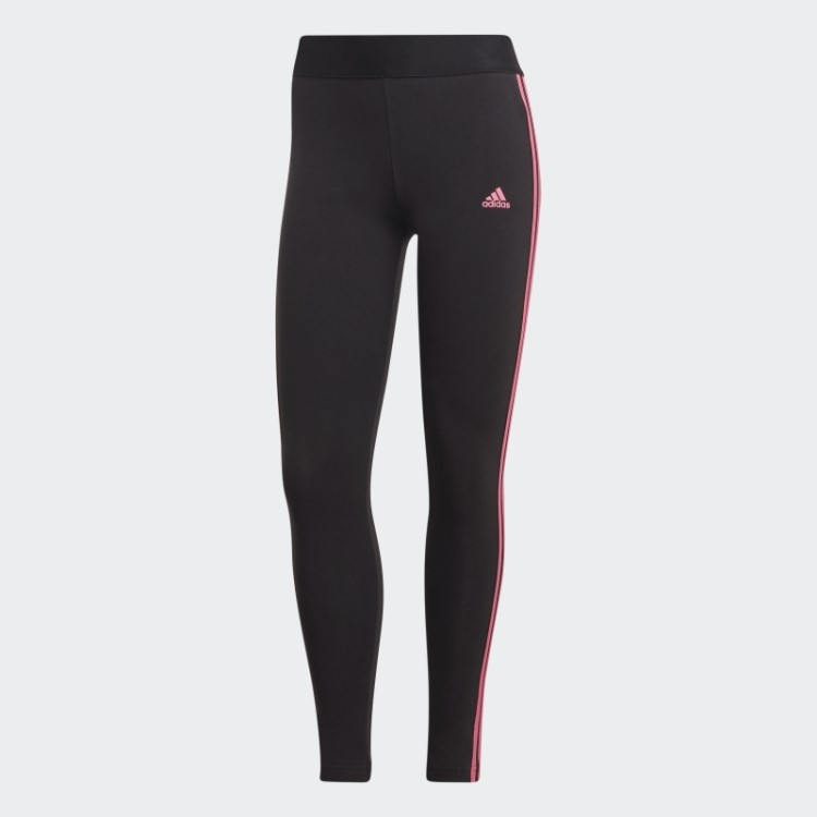 Legging 3 Listras Preta Adidas