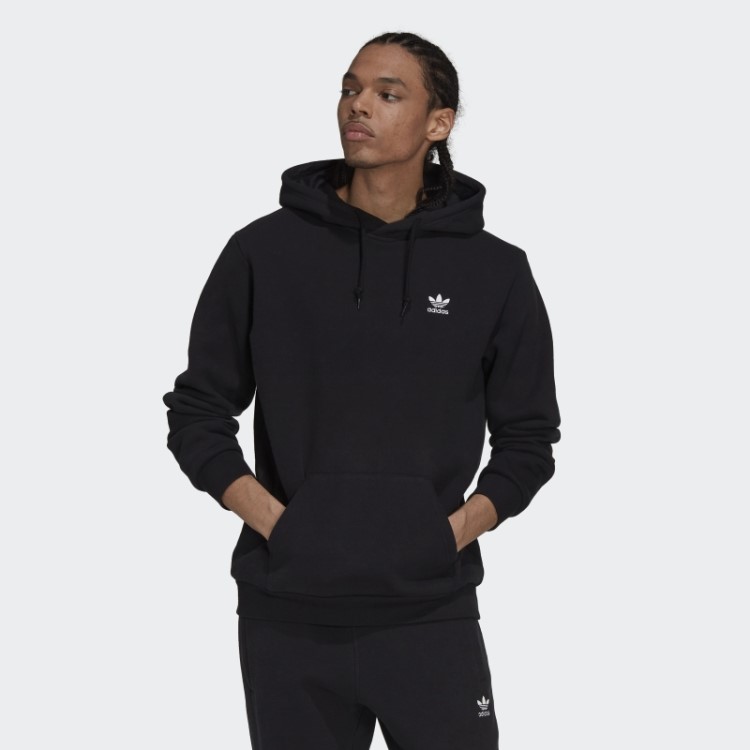 Adicolor Essentials Moletom Com Capuz Preto Adidas