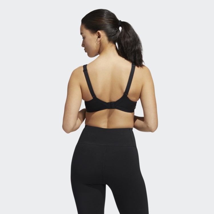 Sutiã Preto Tlrd Impact Luxe Training De Alto Suporte Adidas