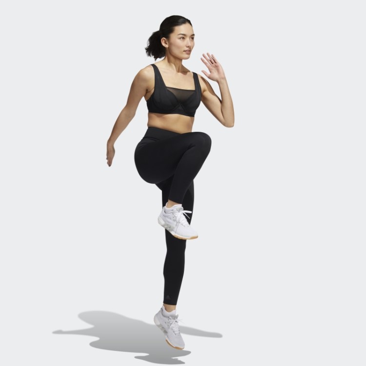 Sutiã Preto Tlrd Impact Luxe Training De Alto Suporte Adidas
