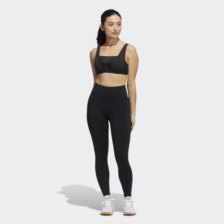Tlrd Impact Luxe Sutiã De Treinamento De Alto Suporte Preto Adidas