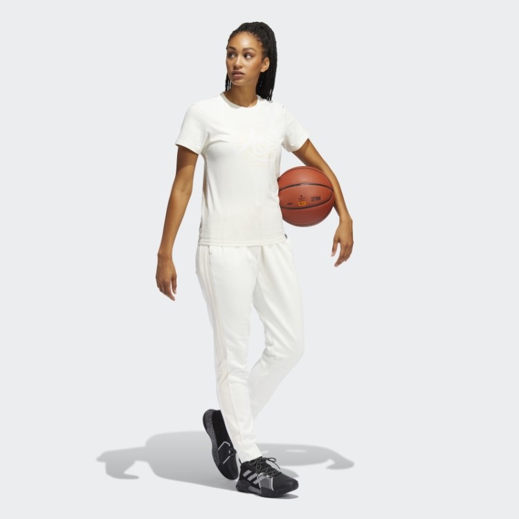Calça Branca Adidas Candace Parker