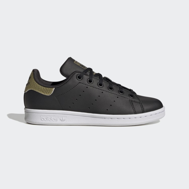 Sapatos Adidas Stan Smith Dourados Metálicos Quentes