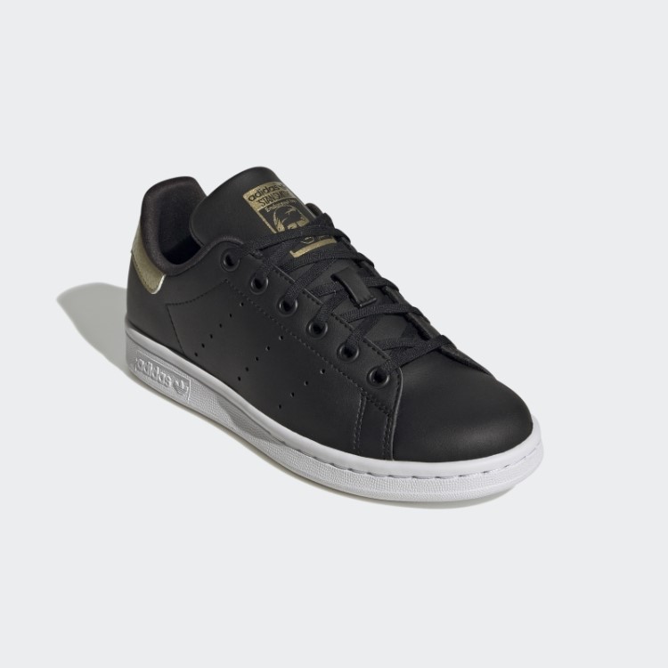 Sapatos Adidas Stan Smith Dourados Metálicos Quentes