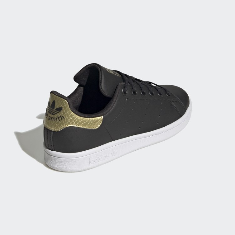 Sapatos Adidas Stan Smith Dourados Metálicos Quentes