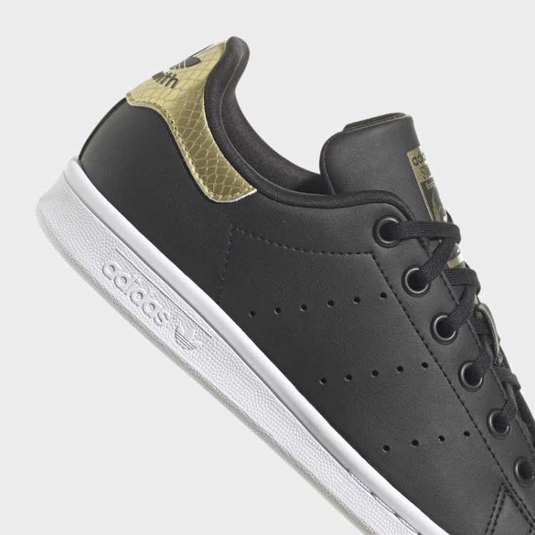 Sapatos Adidas Stan Smith Dourados Metálicos Quentes