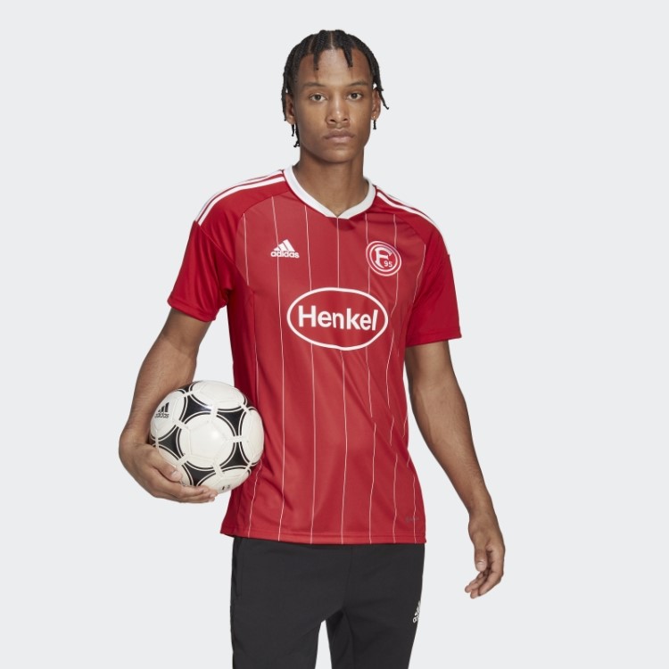 Camisa Vermelha Adidas Fortuna Düsseldorf 22/23