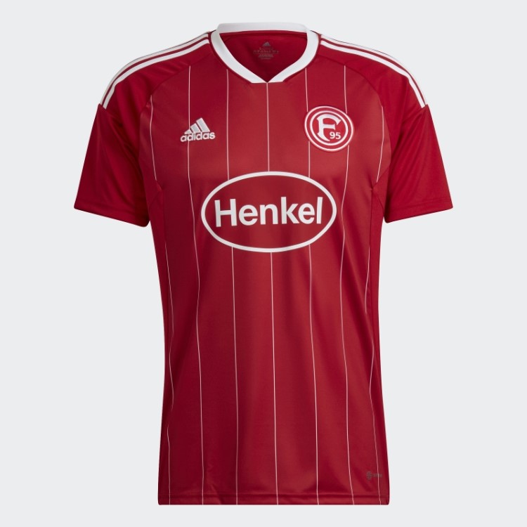 Camisa Vermelha Adidas Fortuna Düsseldorf 22/23