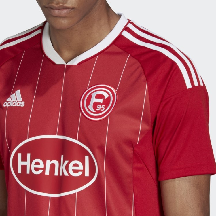 Camisa Vermelha Adidas Fortuna Düsseldorf 22/23