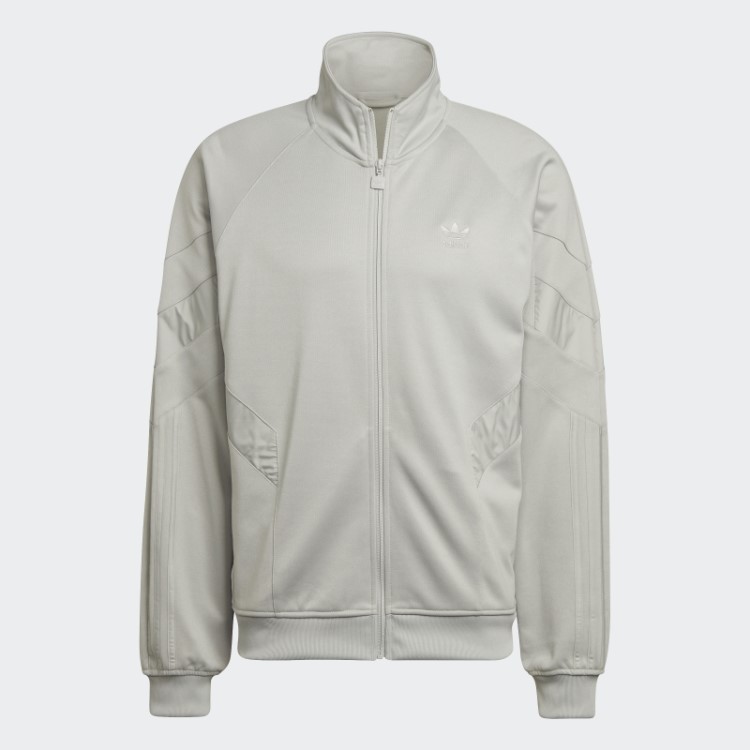 Jaqueta Esportiva Adidas Rekive Cinza Metalizada